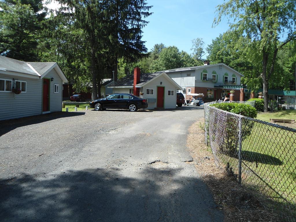 Flower Field And Cottages